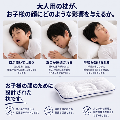 SUYORA姿勢サポート子供用枕