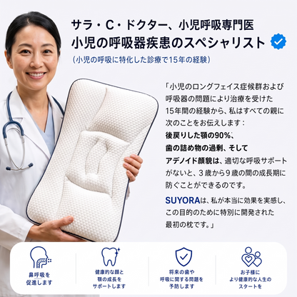 SUYORA姿勢サポート子供用枕